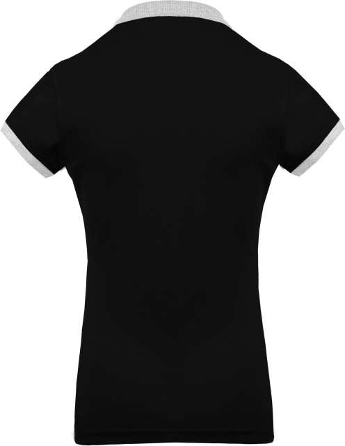 TRICOU POLO TWO-TONE PIQUÉ