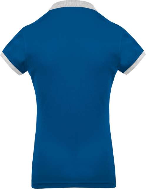 TRICOU POLO TWO-TONE PIQUÉ