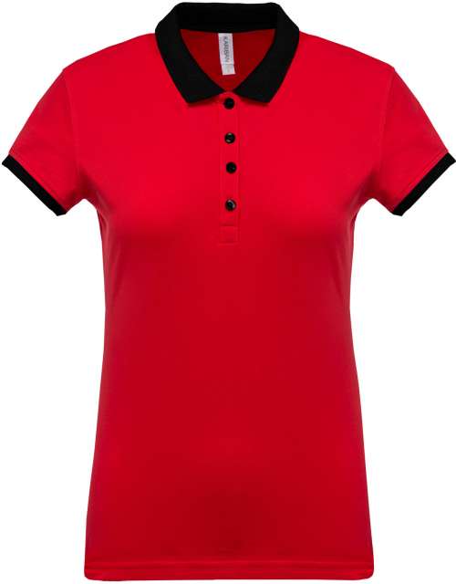 TRICOU POLO TWO-TONE PIQUÉ