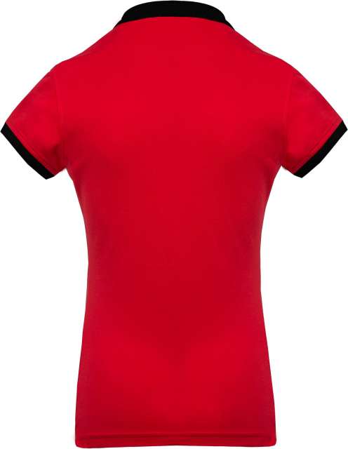 TRICOU POLO TWO-TONE PIQUÉ