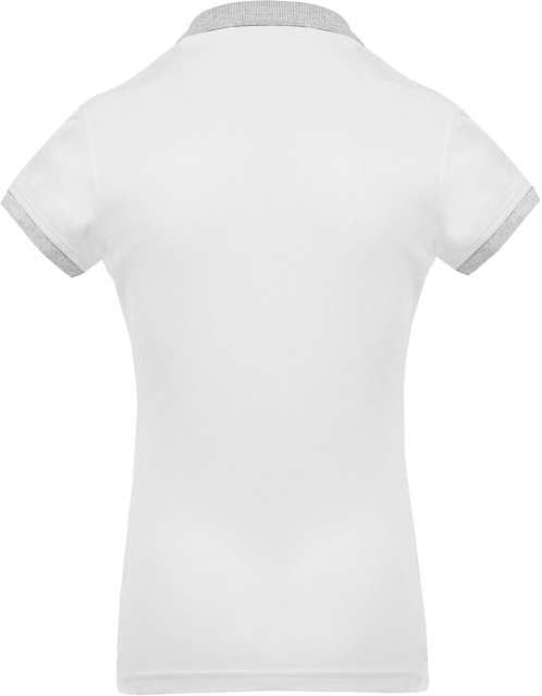 TRICOU POLO TWO-TONE PIQUÉ