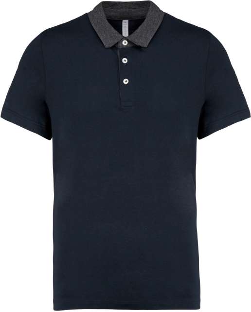TRICOU POLO TWO-TONE JERSEY