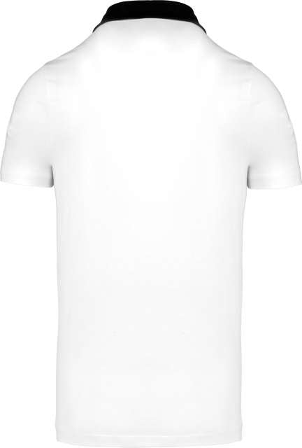 TRICOU POLO TWO-TONE JERSEY