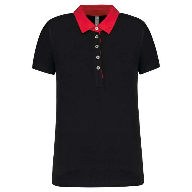 TRICOU POLO TWO-TONE JERSEY