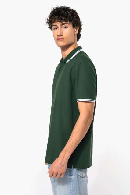 TRICOU POLO BARBATI CONTRASTING PIPING KA272