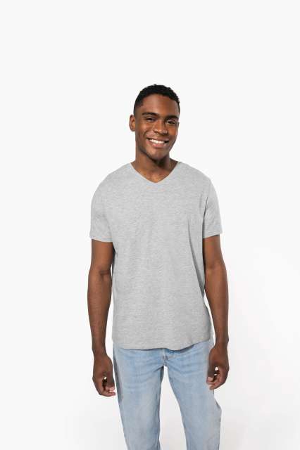 MEN'S SHORT-SLEEVED V-NECK T-SHIRT