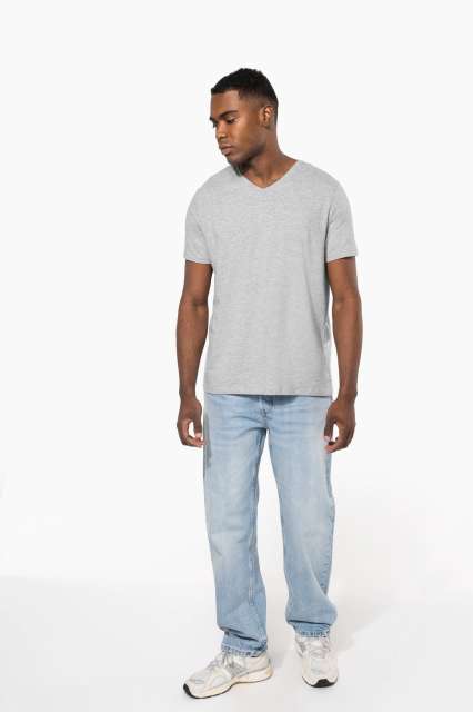 MEN'S SHORT-SLEEVED V-NECK T-SHIRT