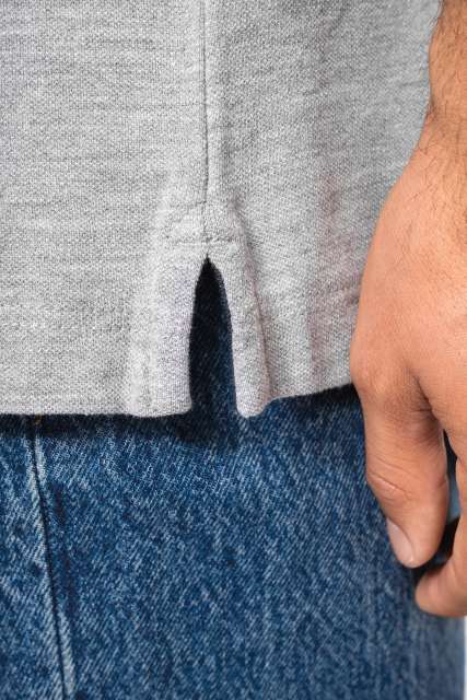 TRICOU BARBAT GLER V PIQUÉ KNIT
