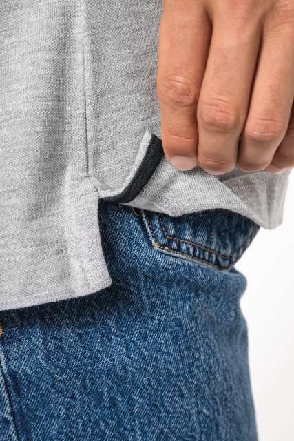 TRICOU BARBAT GLER V PIQUÉ KNIT