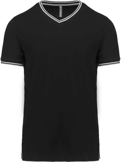TRICOU BARBAT GLER V PIQUÉ KNIT