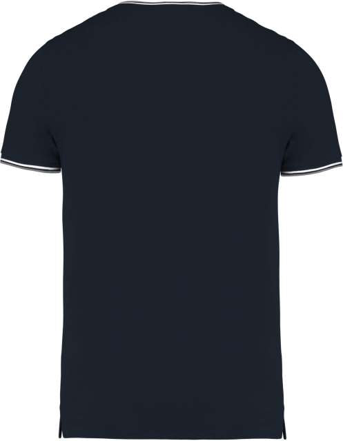 TRICOU BARBAT GLER V PIQUÉ KNIT