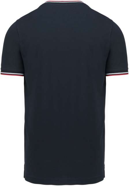 TRICOU BARBAT GLER V PIQUÉ KNIT