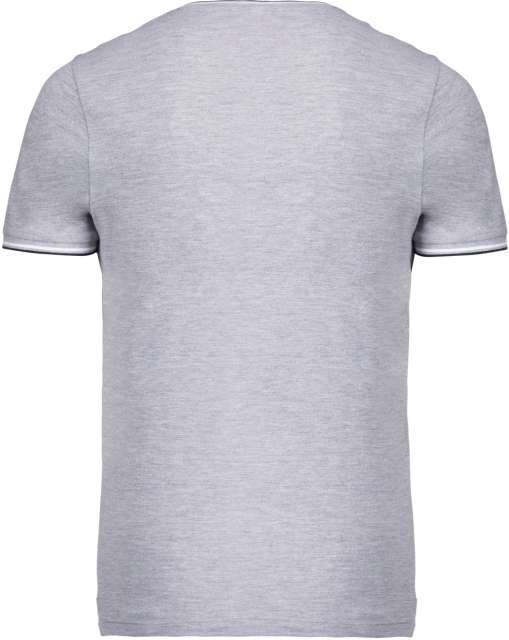 TRICOU BARBAT GLER V PIQUÉ KNIT