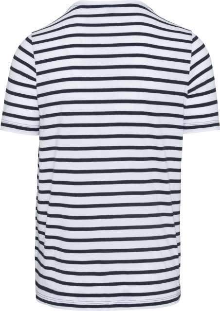 STRIPED SHORT SLEEVE SAILOR T-SHIRT WITH POCKET