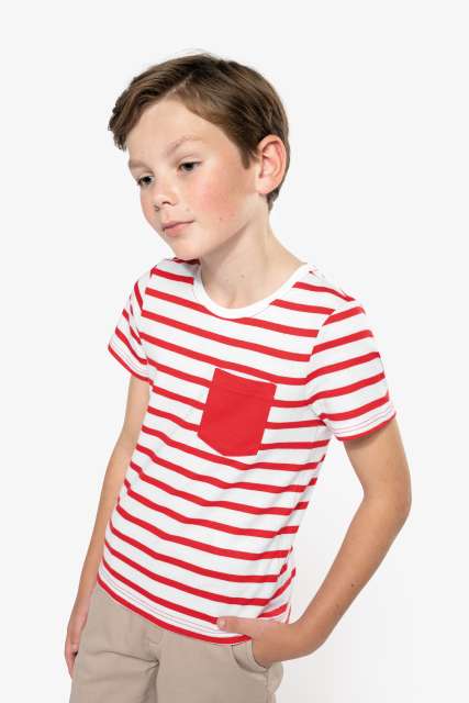 TRICOU MARINARESC CU BUZUNAR COPII KA379