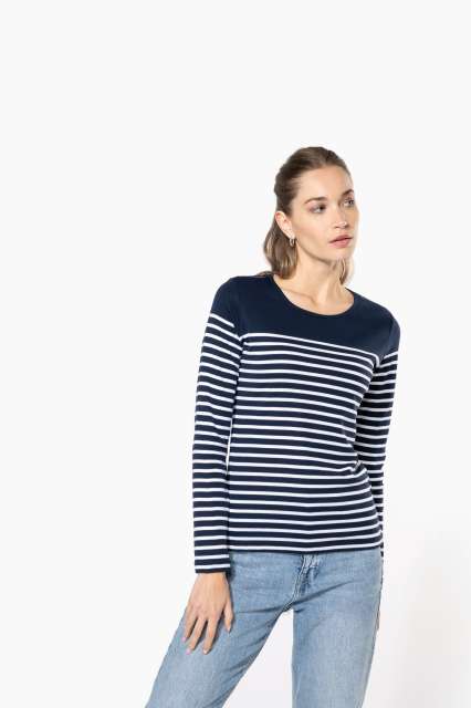 BLUZA MARINAREASCA MANECA LUNGA DAMA KA386