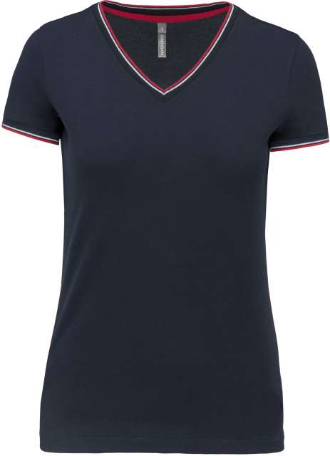 TRICOU DAMA GULER V PIQUÉ KNIT