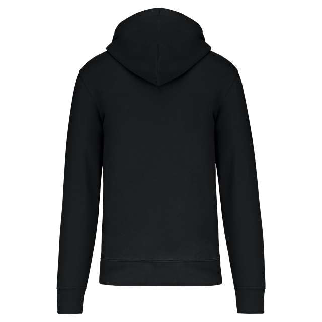 MEN'S ECO-FRIENDLY HOODED SWEATSHIRT WITH ZIP FASTENING