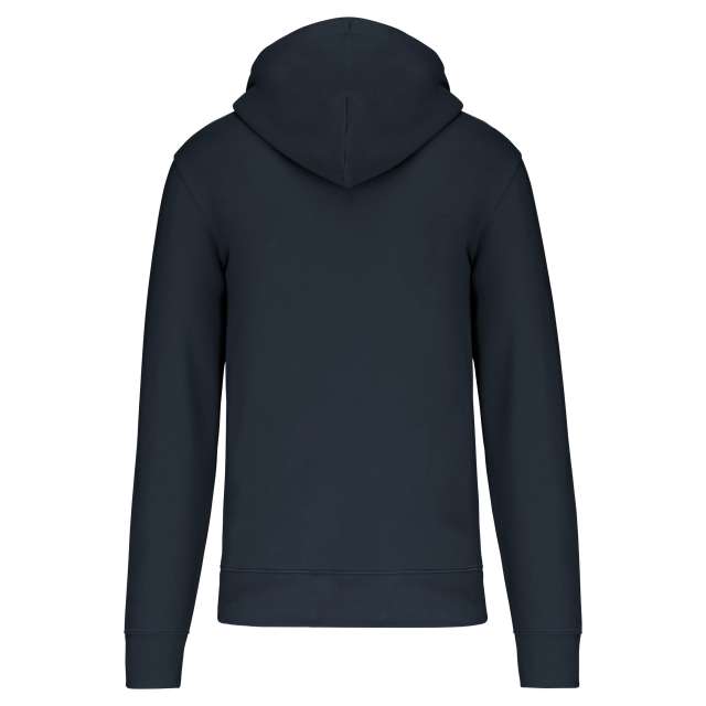 MEN'S ECO-FRIENDLY HOODED SWEATSHIRT WITH ZIP FASTENING