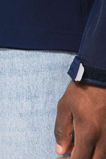 MEN'S DETACHABLE HOODED SOFTSHELL JACKET