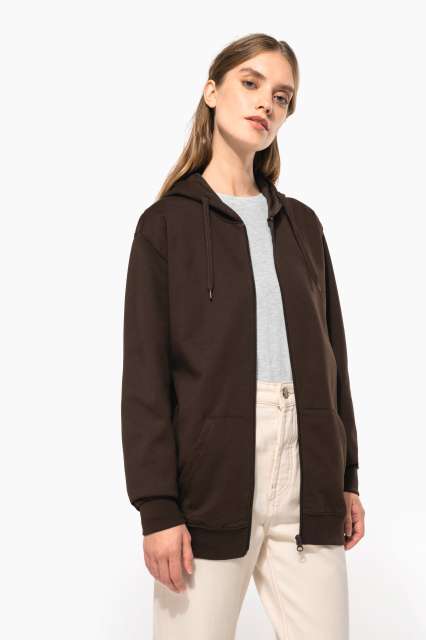 FULL ZIP HOODED SWEATSHIRT