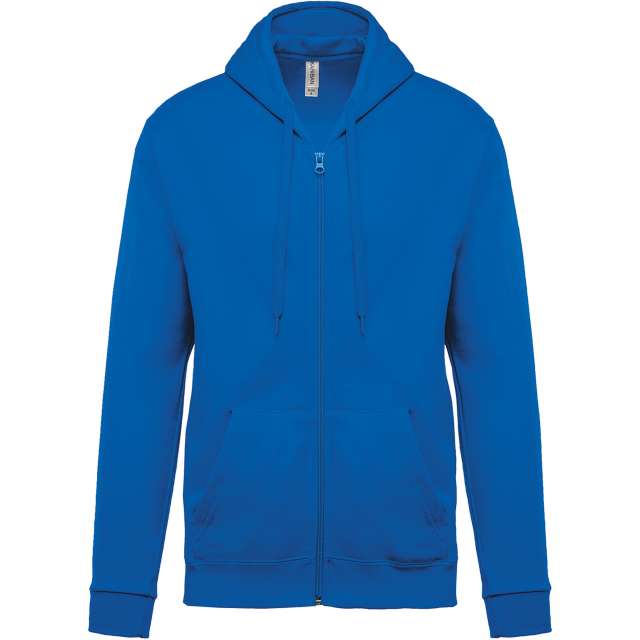 FULL ZIP HOODED SWEATSHIRT