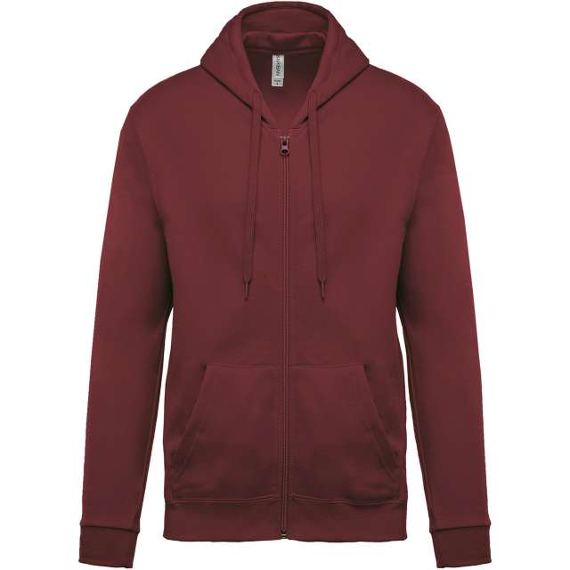 FULL ZIP HOODED SWEATSHIRT
