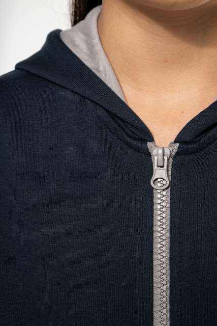 KIDS' FULL ZIP HOODED SWEATSHIRT