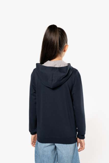 KIDS' FULL ZIP HOODED SWEATSHIRT