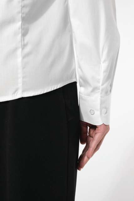 LADIES’ LONG-SLEEVED COTTON POPLIN SHIRT