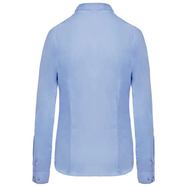 LADIES’ LONG-SLEEVED COTTON POPLIN SHIRT