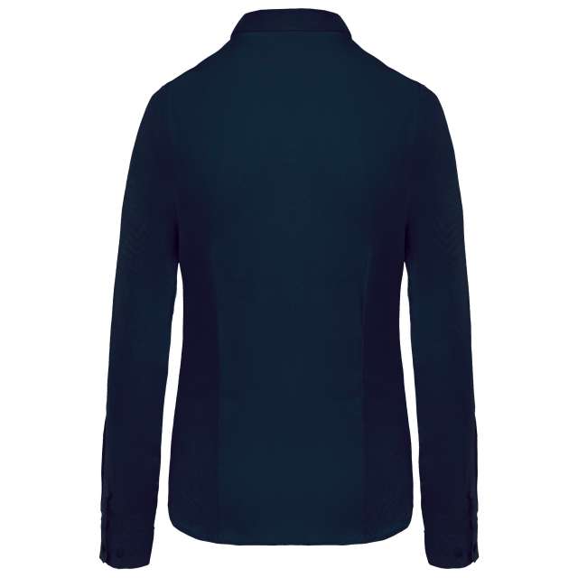 LADIES’ LONG-SLEEVED COTTON POPLIN SHIRT
