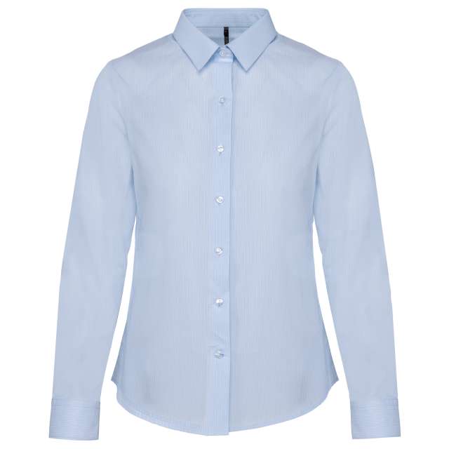 LADIES’ LONG-SLEEVED COTTON POPLIN SHIRT