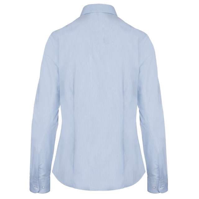 LADIES’ LONG-SLEEVED COTTON POPLIN SHIRT