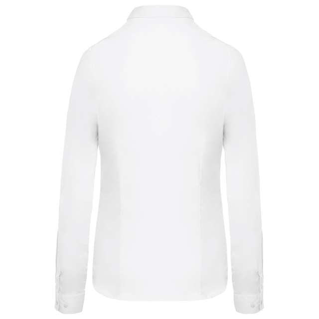 LADIES’ LONG-SLEEVED COTTON POPLIN SHIRT