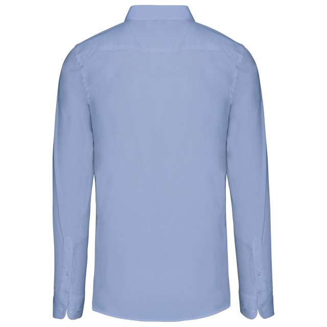 MEN’S LONG-SLEEVED COTTON POPLIN SHIRT