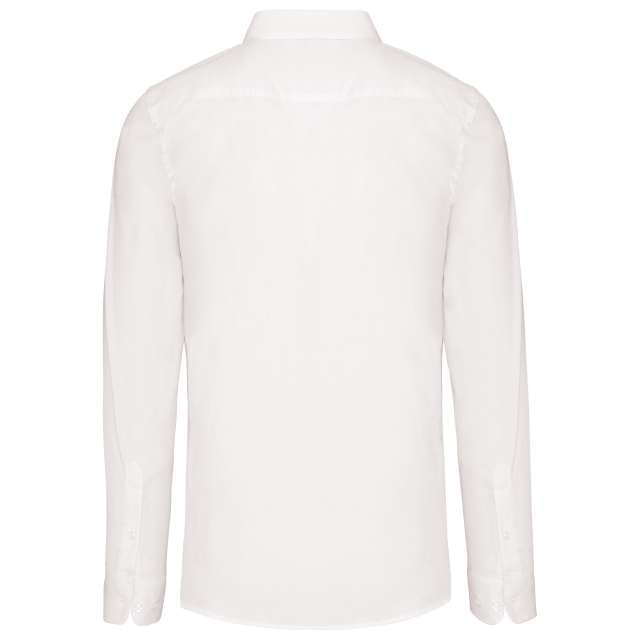 MEN’S LONG-SLEEVED COTTON POPLIN SHIRT