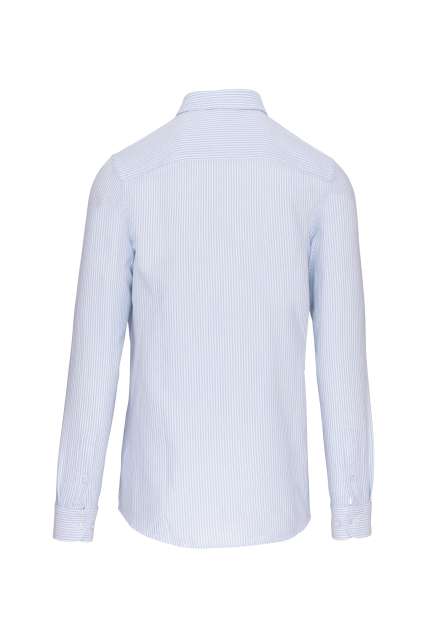 LONG-SLEEVED WASHED OXFORD COTTON SHIRT