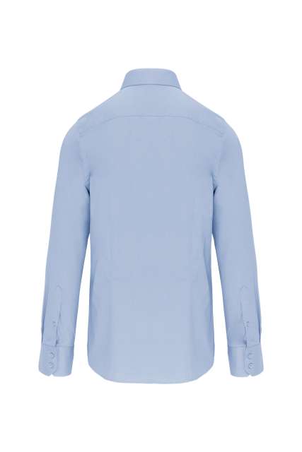 LONG-SLEEVED COTTON/ELASTANE SHIRT