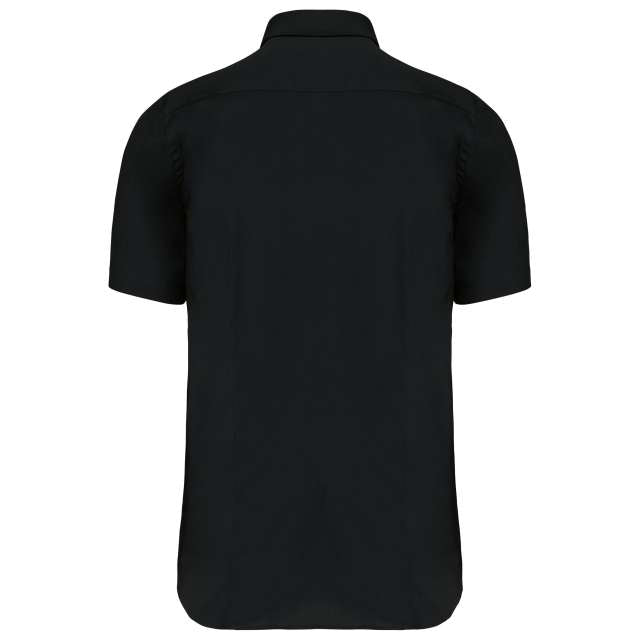 SHORT-SLEEVED COTTON/ELASTANE SHIRT