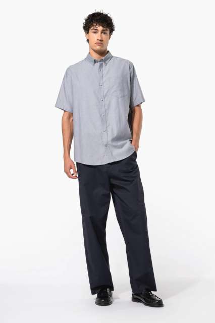MEN'S SHORT-SLEEVED OXFORD SHIRT