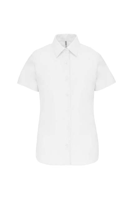 LADIES' SHORT-SLEEVED OXFORD SHIRT