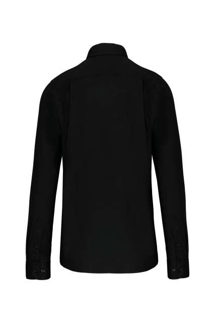 MEN'S LONG-SLEEVED COTTON POPLIN SHIRT