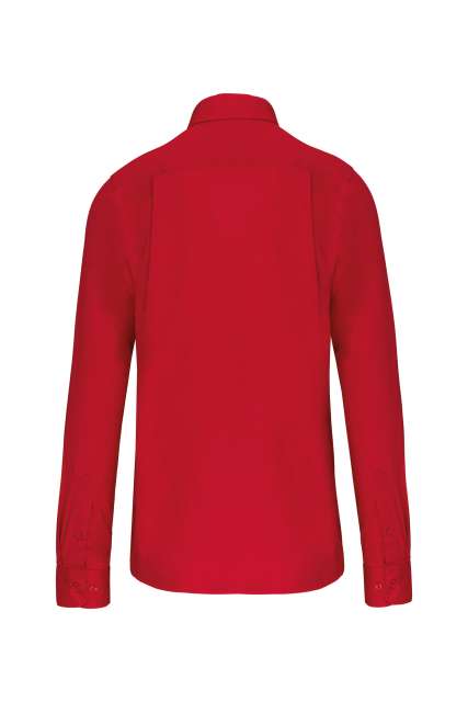 MEN'S LONG-SLEEVED COTTON POPLIN SHIRT