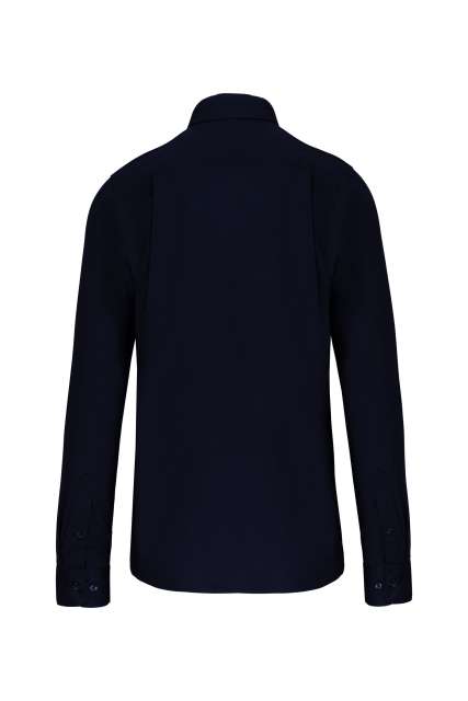 MEN'S LONG-SLEEVED COTTON POPLIN SHIRT