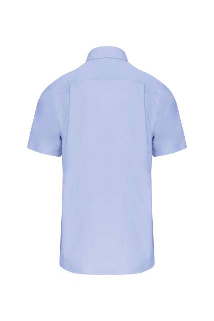 MEN'S SHORT-SLEEVED COTTON POPLIN SHIRT