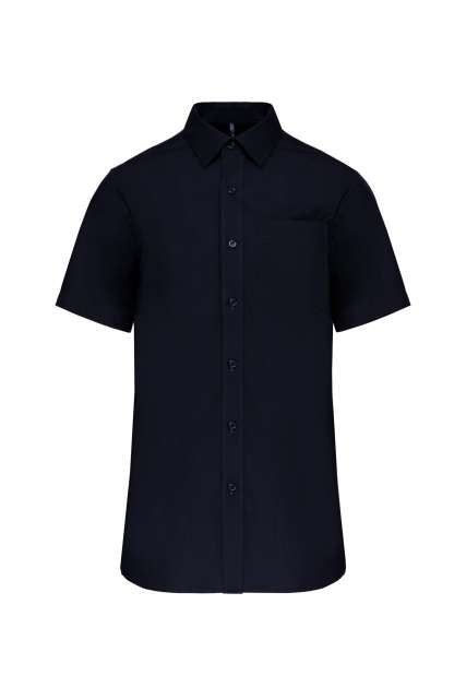 MEN'S SHORT-SLEEVED COTTON POPLIN SHIRT