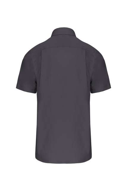 MEN'S SHORT-SLEEVED COTTON POPLIN SHIRT