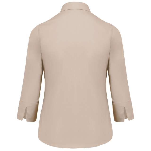 LADIES' 3/4 SLEEVED SHIRT