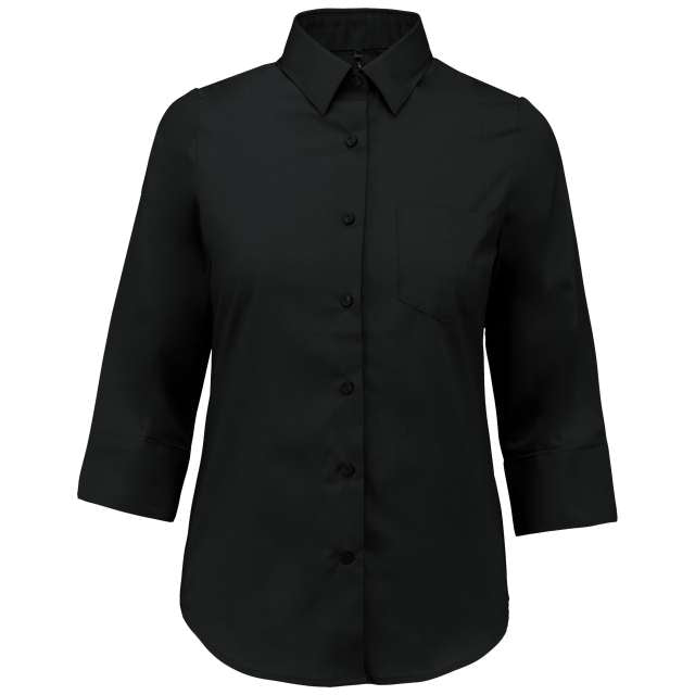 LADIES' 3/4 SLEEVED SHIRT